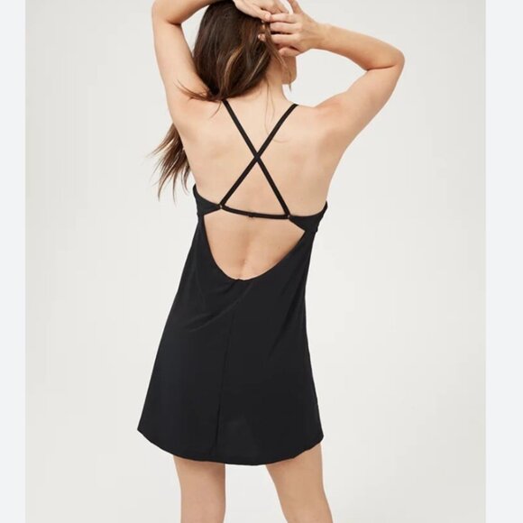 OFFLINE By Aerie Black Active Exercise Dress Size M - Picture 2 of 9